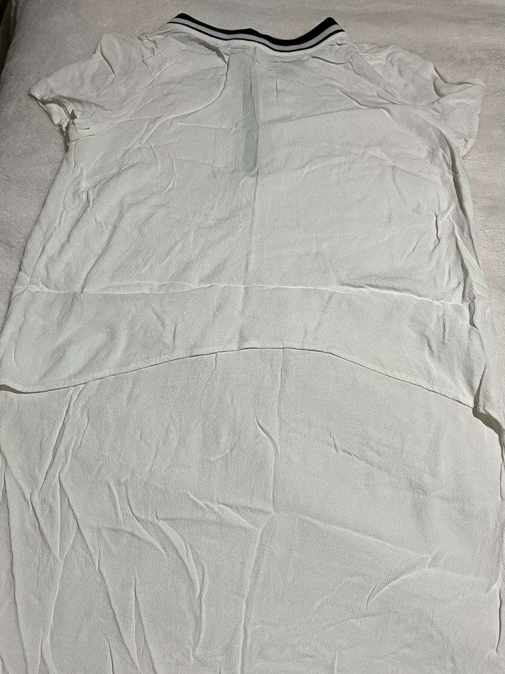 Kaari Blue White Blouse with Long Tail
